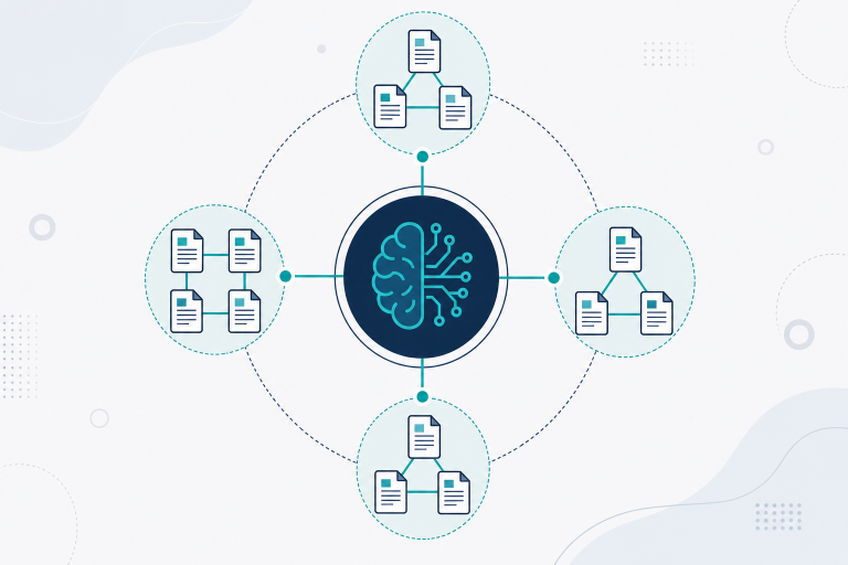 Topic cluster content map for SEO and AI search